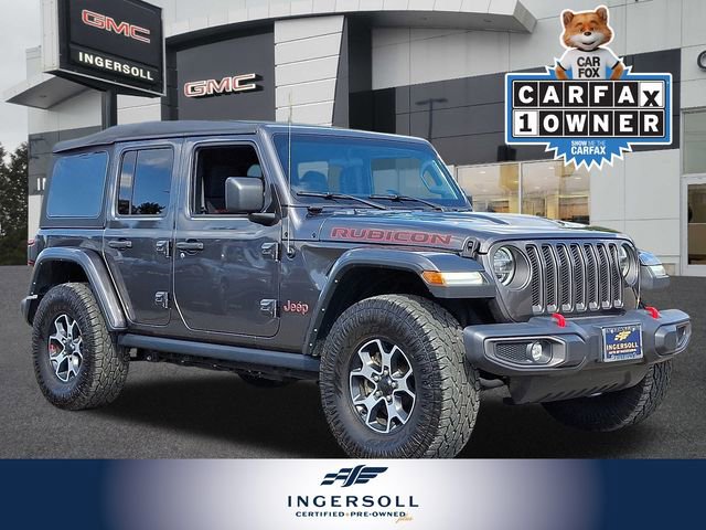 Used 2021 Jeep Wrangler Unlimited Rubicon w/ LED Lighting Group