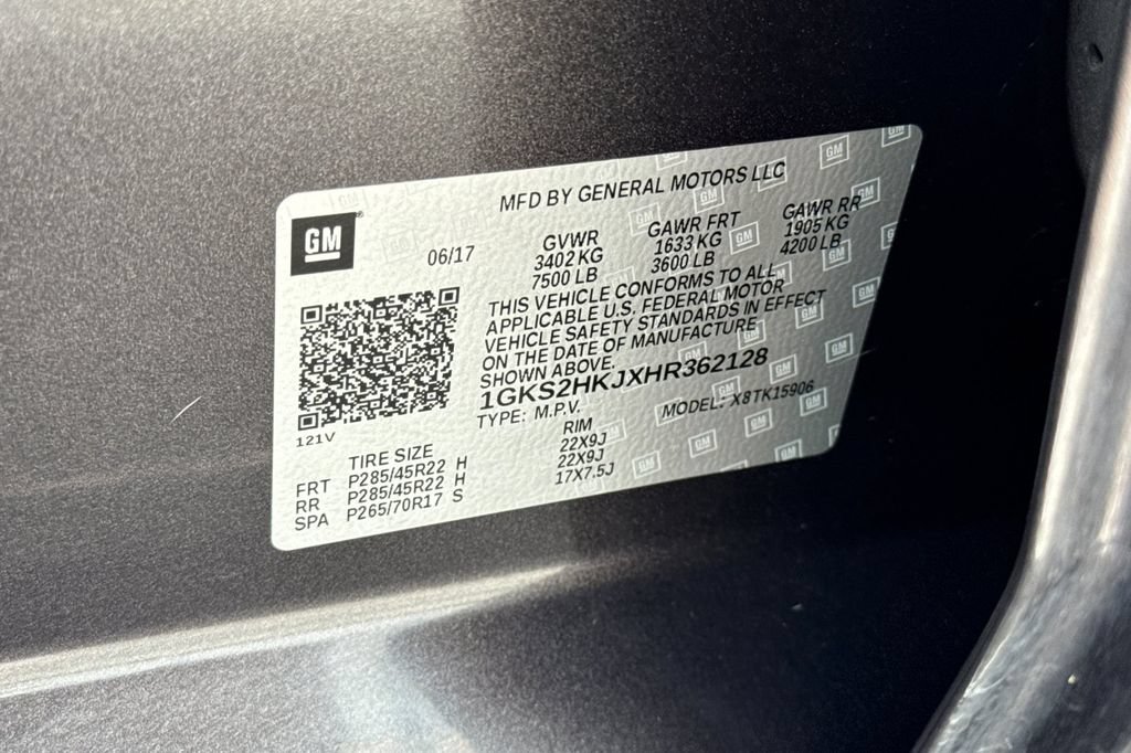 Used 2017 GMC Yukon XL Denali w/ Open Road Package AWD/4WD image 32