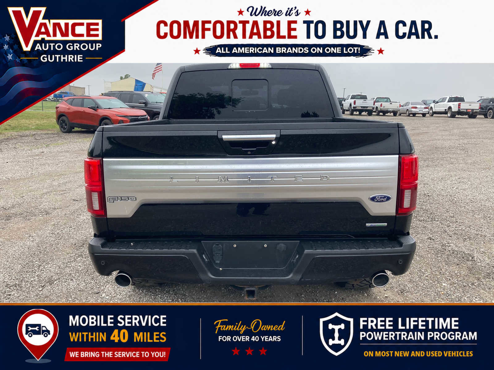 Used 2019 Ford F150 Limited w/ Trailer Tow Package AWD/4WD image 6