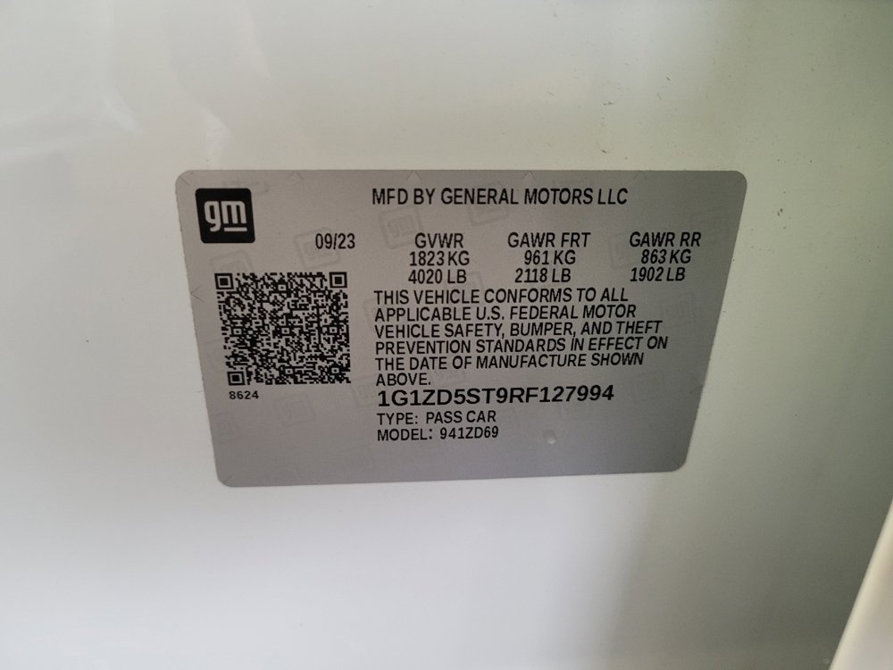 Used 2024 Chevrolet Malibu LT FWD image 33