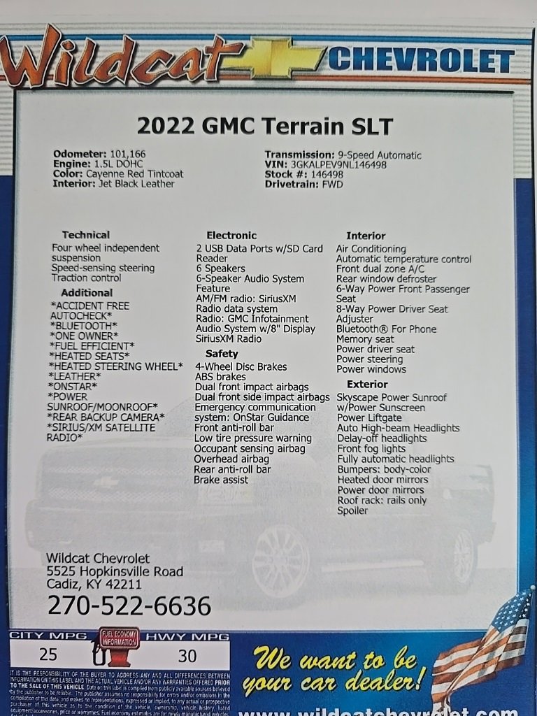 Used 2022 GMC Terrain SLT image 27