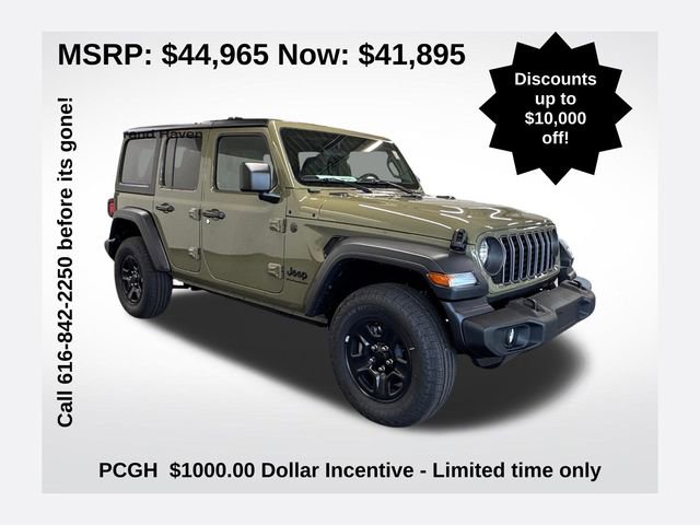 New 2026 Jeep Wrangler Sport image 1