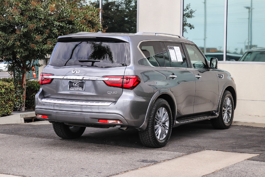 Used 2021 INFINITI QX80 Luxe w/ Cargo Package RWD image 8