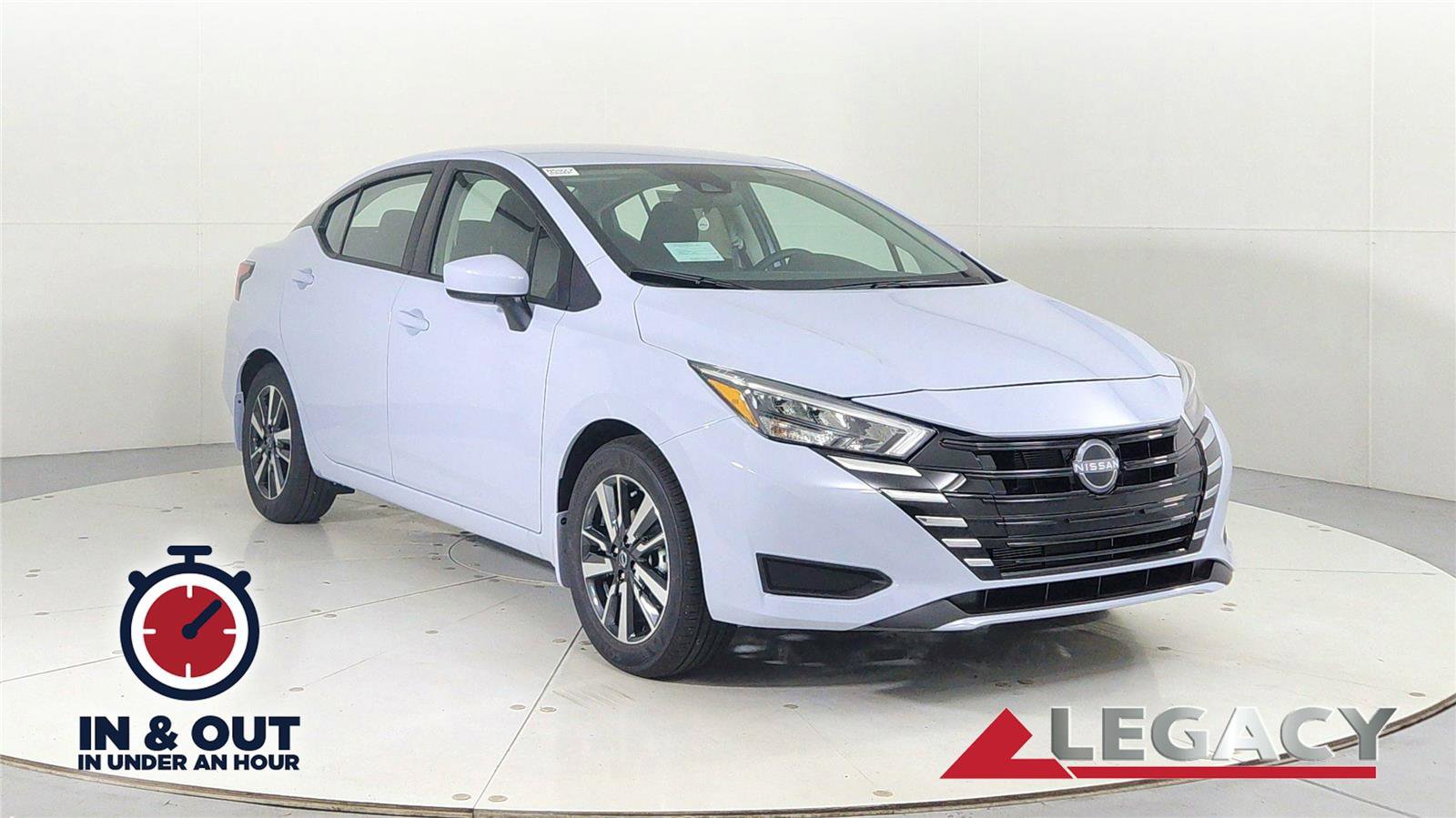 New 2025 Nissan Versa SV w/ Trunk Package