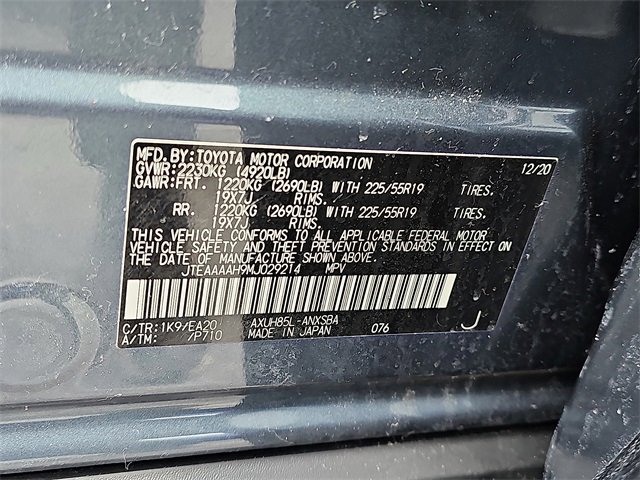 Used 2021 Toyota Venza Limited w/ Advanced Technology Package image 30