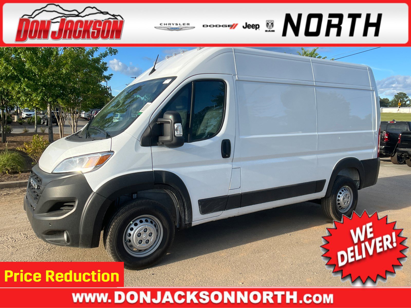 New 2025 RAM ProMaster 2500 w/ Safety Group