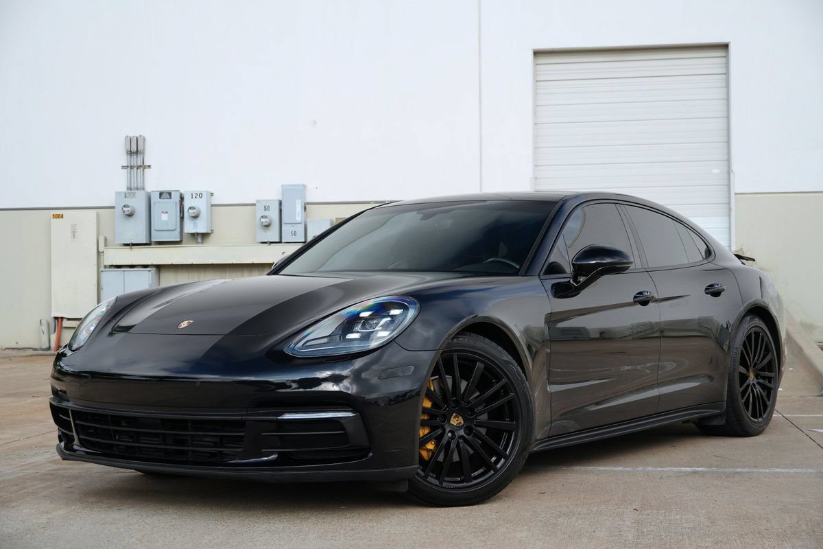 Used 2018 Porsche Panamera 4 AWD/4WD image 2