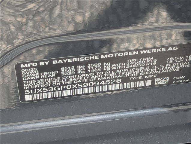 Certified 2025 BMW X3 xDrive30i w/ Convenience Package AWD/4WD image 25