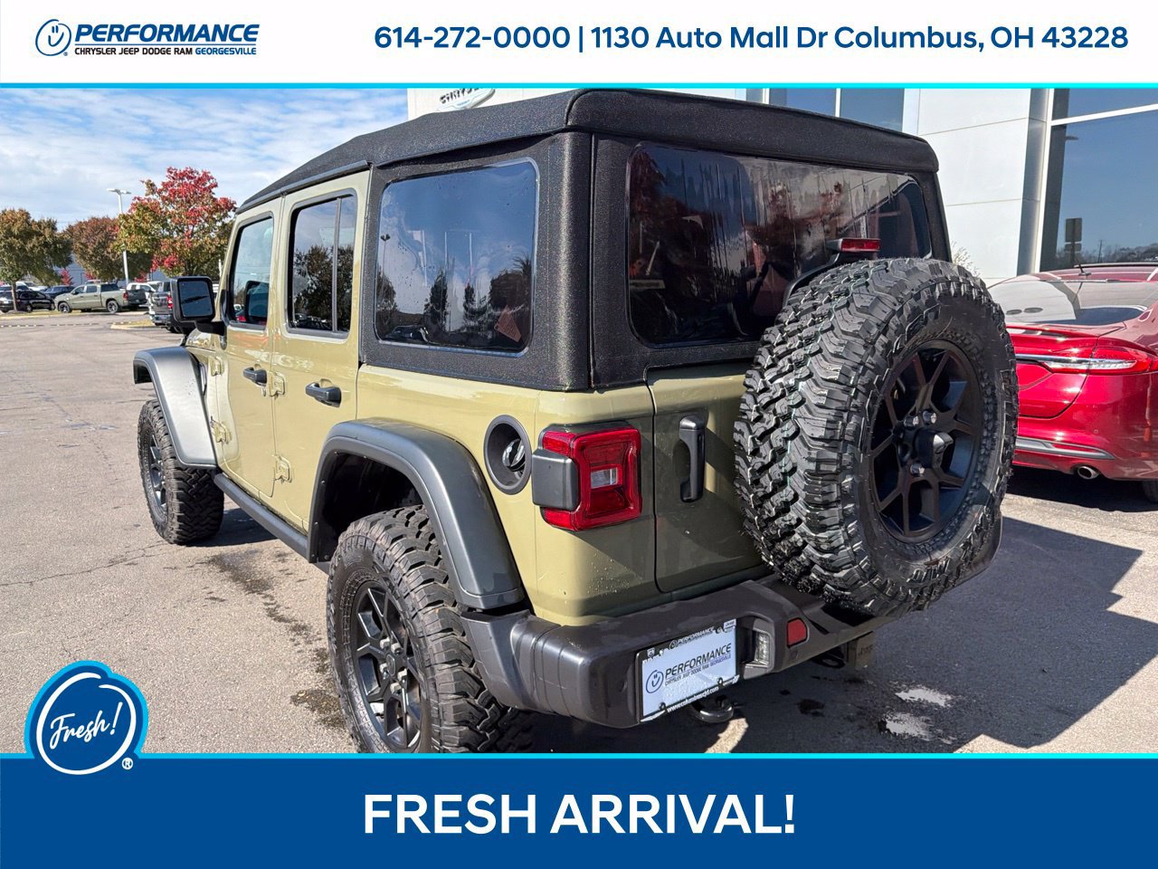 Certified 2025 Jeep Wrangler Unlimited Sport AWD/4WD image 8