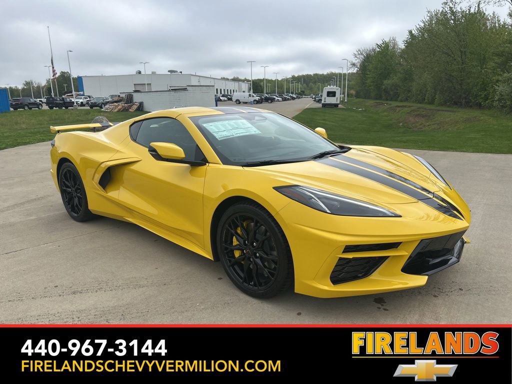 New 2025 Chevrolet Corvette Stingray Premium Cpe w/ Z51 Performance Package image 3