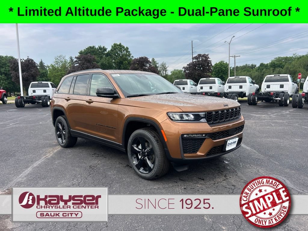 New 2026 Jeep Grand Cherokee Limited w/ Limited Altitude Package AWD/4WD image 1