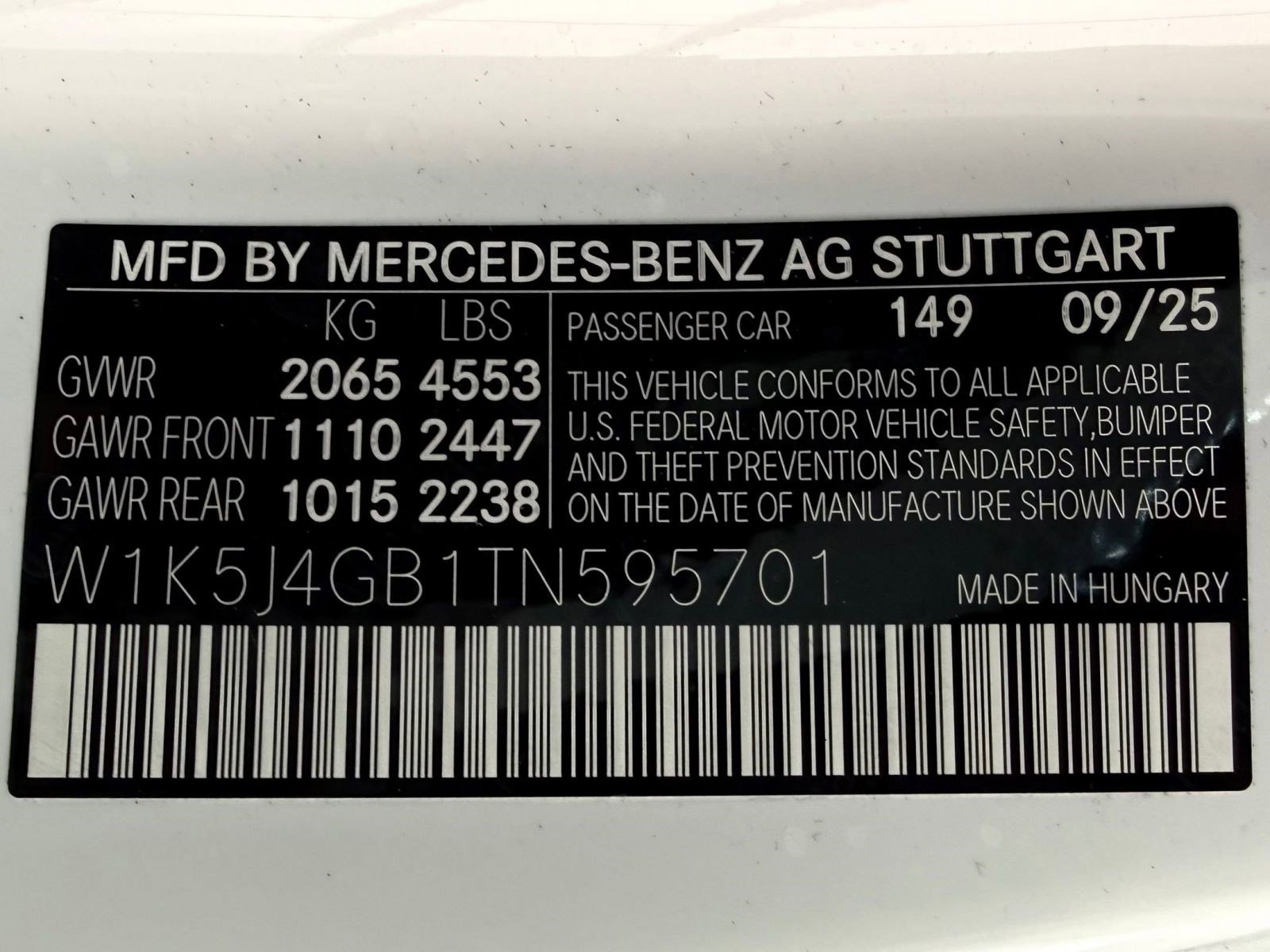 New 2026 Mercedes-Benz CLA 250 image 18