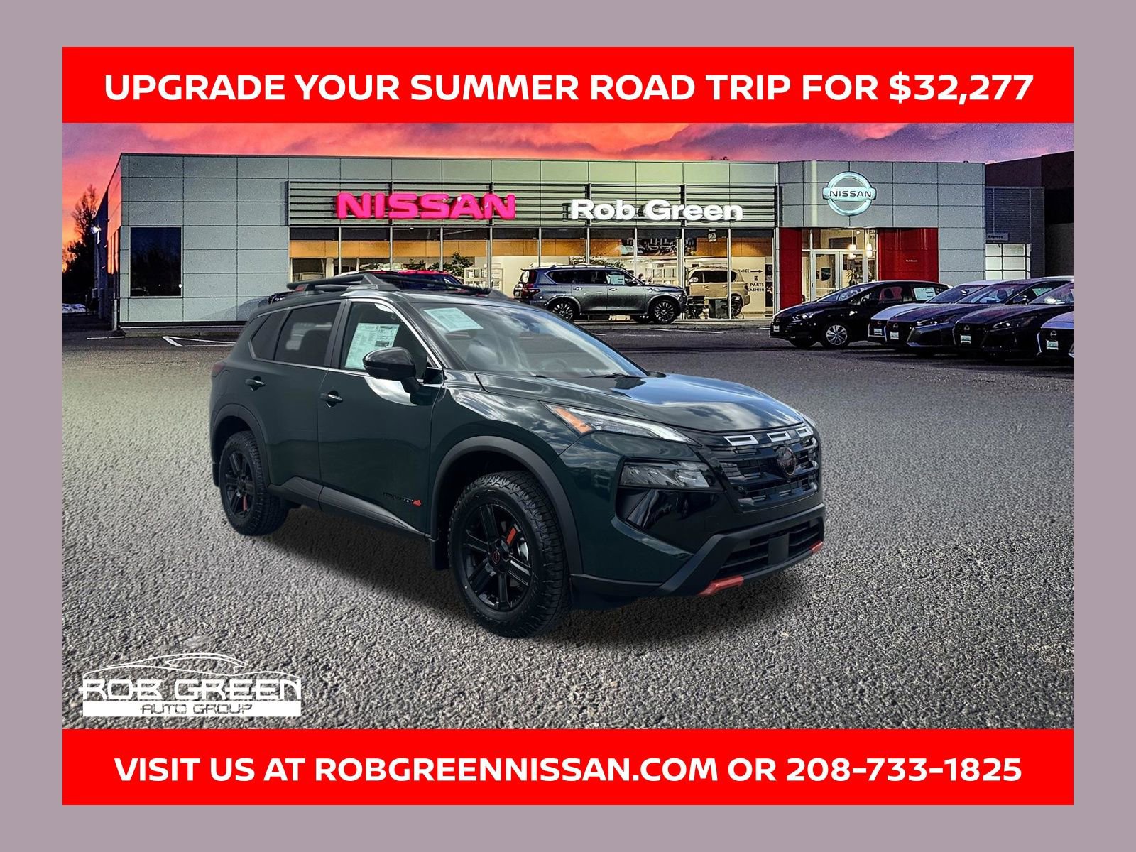 New 2026 Nissan Rogue SV w/ Rock Creek Premium Package AWD/4WD image 1