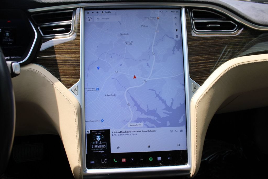 Used 2015 Tesla Model S 70D AWD/4WD image 17