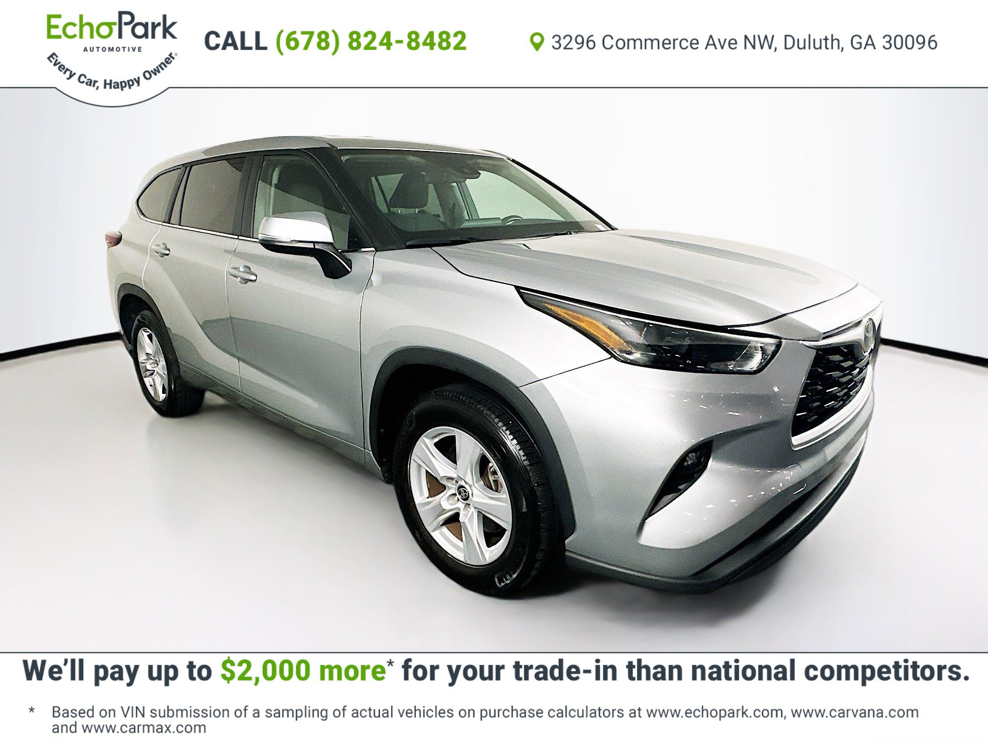 Used 2024 Toyota Highlander LE image 1
