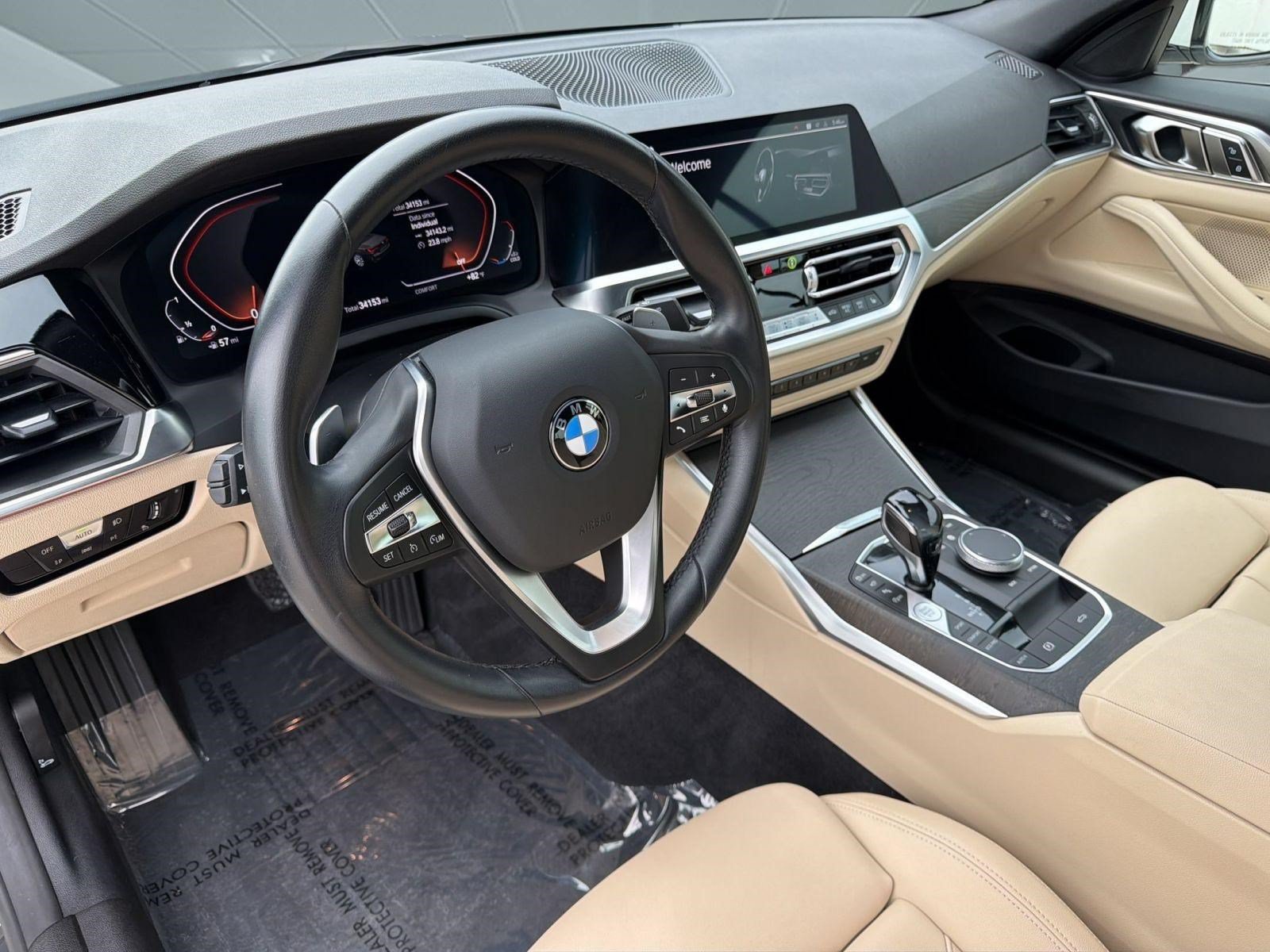 Used 2021 BMW 430i Convertible w/ Parking Assistance Package RWD image 4