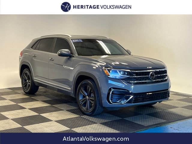 Certified 2021 Volkswagen Atlas Cross Sport SE w/ Panoramic Sunroof Package