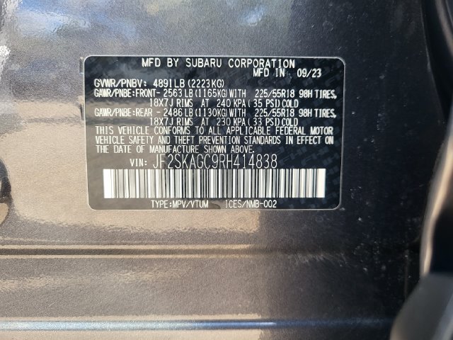 Used 2024 Subaru Forester Sport AWD/4WD image 28