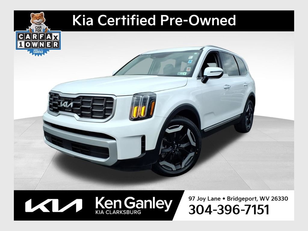 Certified 2024 Kia Telluride S w/ S Sunroof Package AWD/4WD image 1