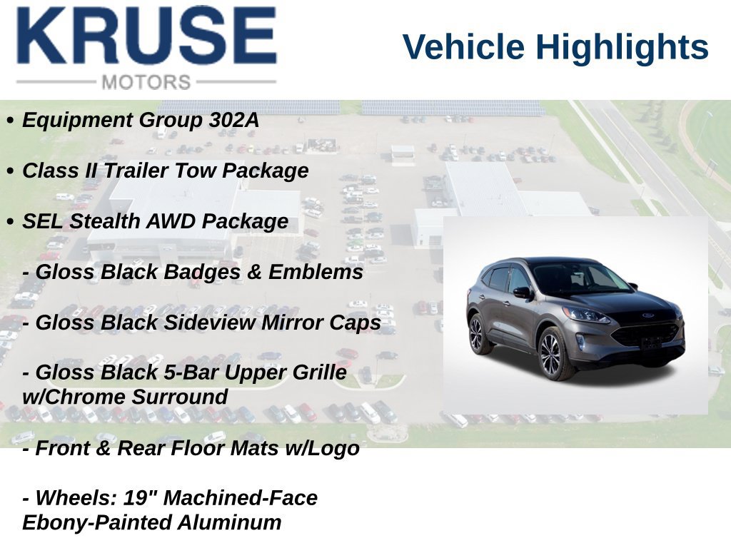 Used 2022 Ford Escape SEL w/ SEL Stealth AWD Package image 10