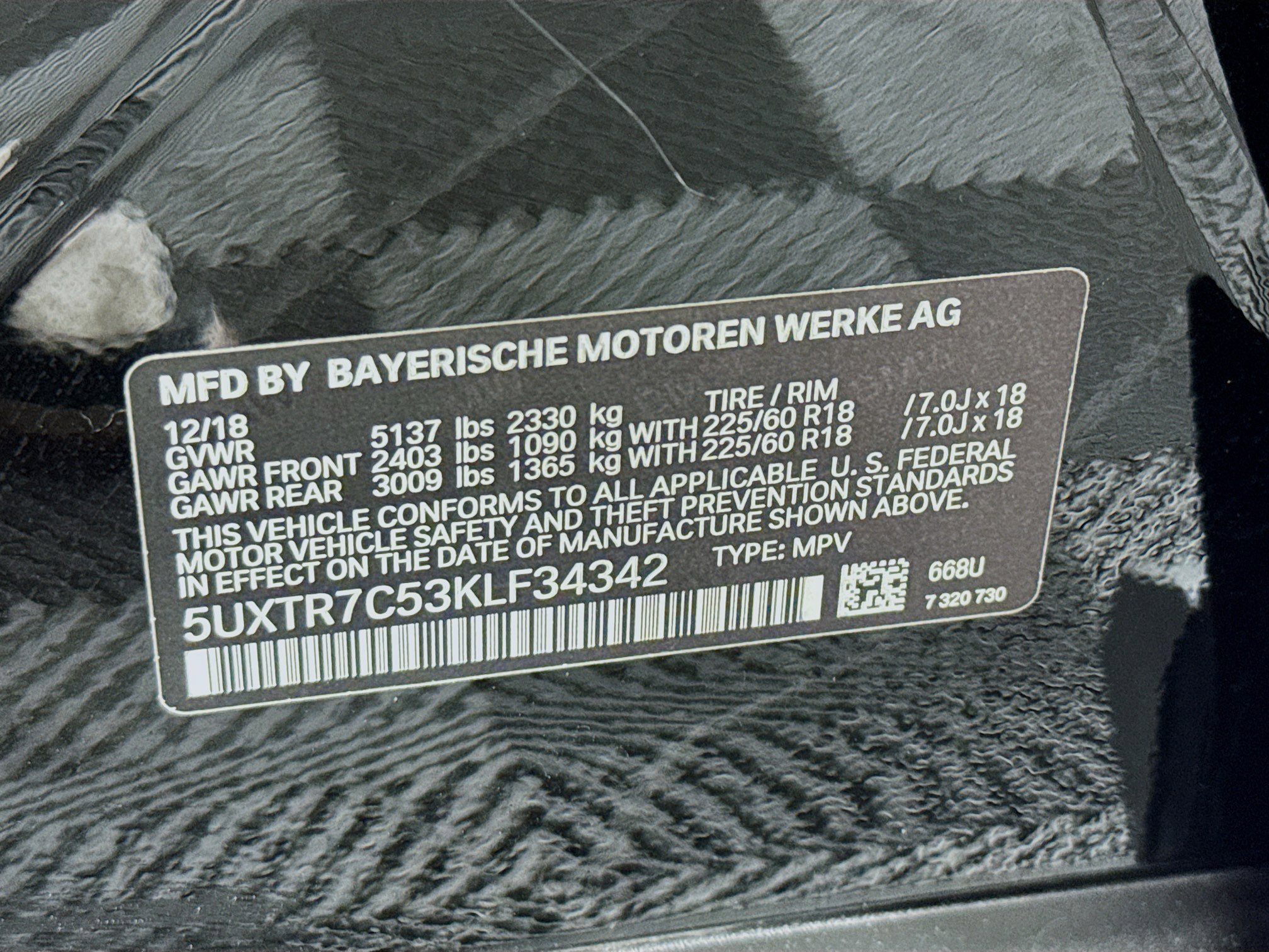 Used 2019 BMW X3 sDrive30i w/ Convenience Package image 39