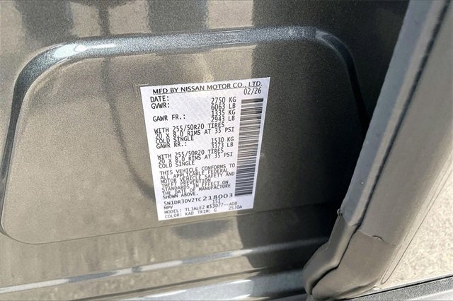 New 2026 Nissan Pathfinder Platinum image 8