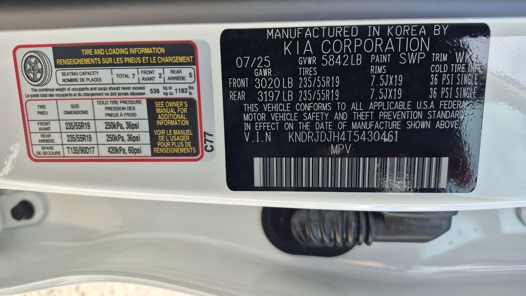 New 2026 Kia Sorento EX AWD/4WD image 29
