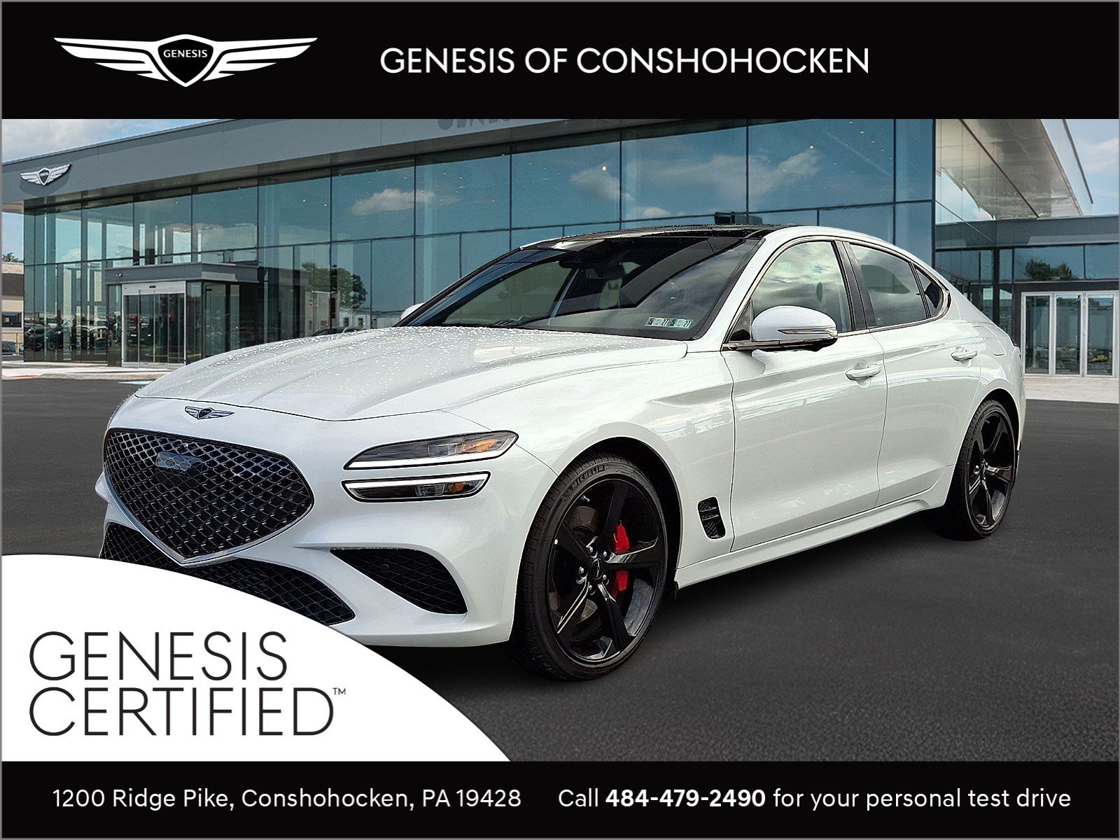 Certified 2026 Genesis G70 3.3T Sport Prestige AWD/4WD image 1