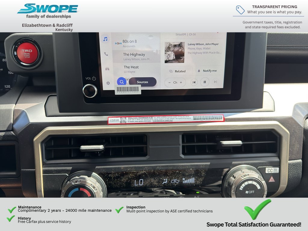 New 2026 Toyota Tacoma TRD Sport AWD/4WD image 25