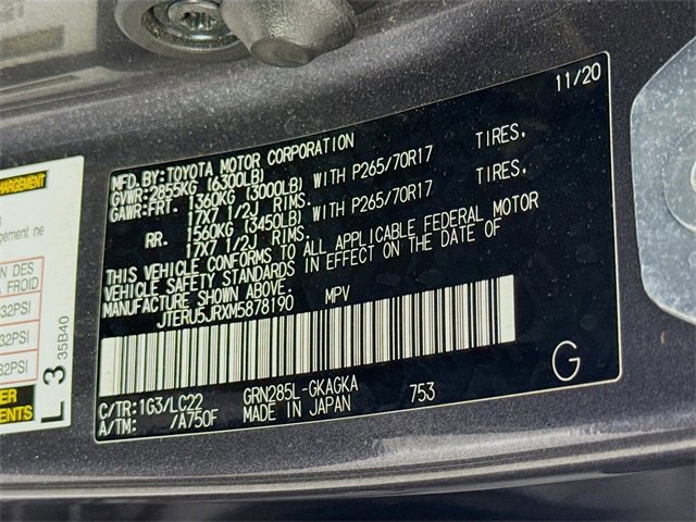 Certified 2021 Toyota 4Runner TRD Off-Road Premium image 32