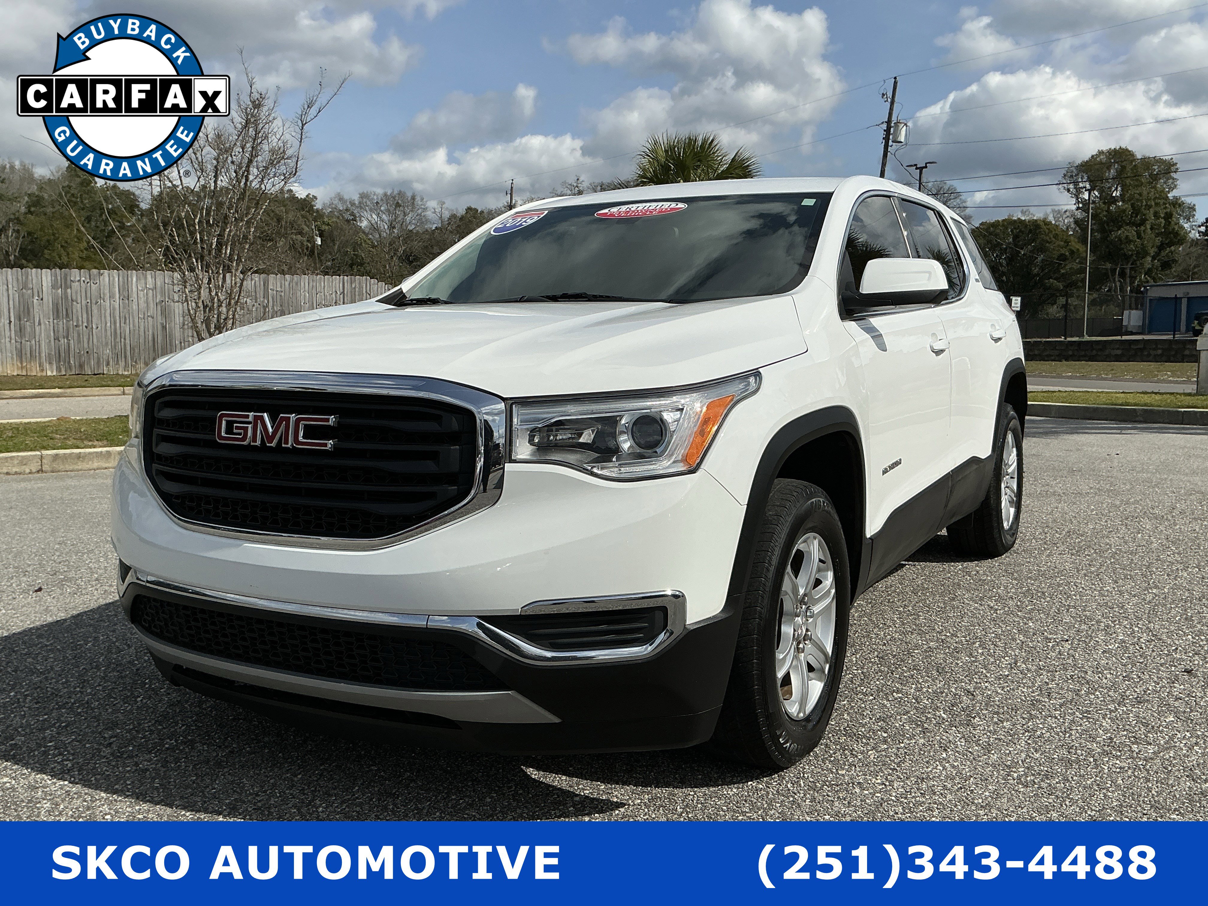 Used 2019 GMC Acadia SLE