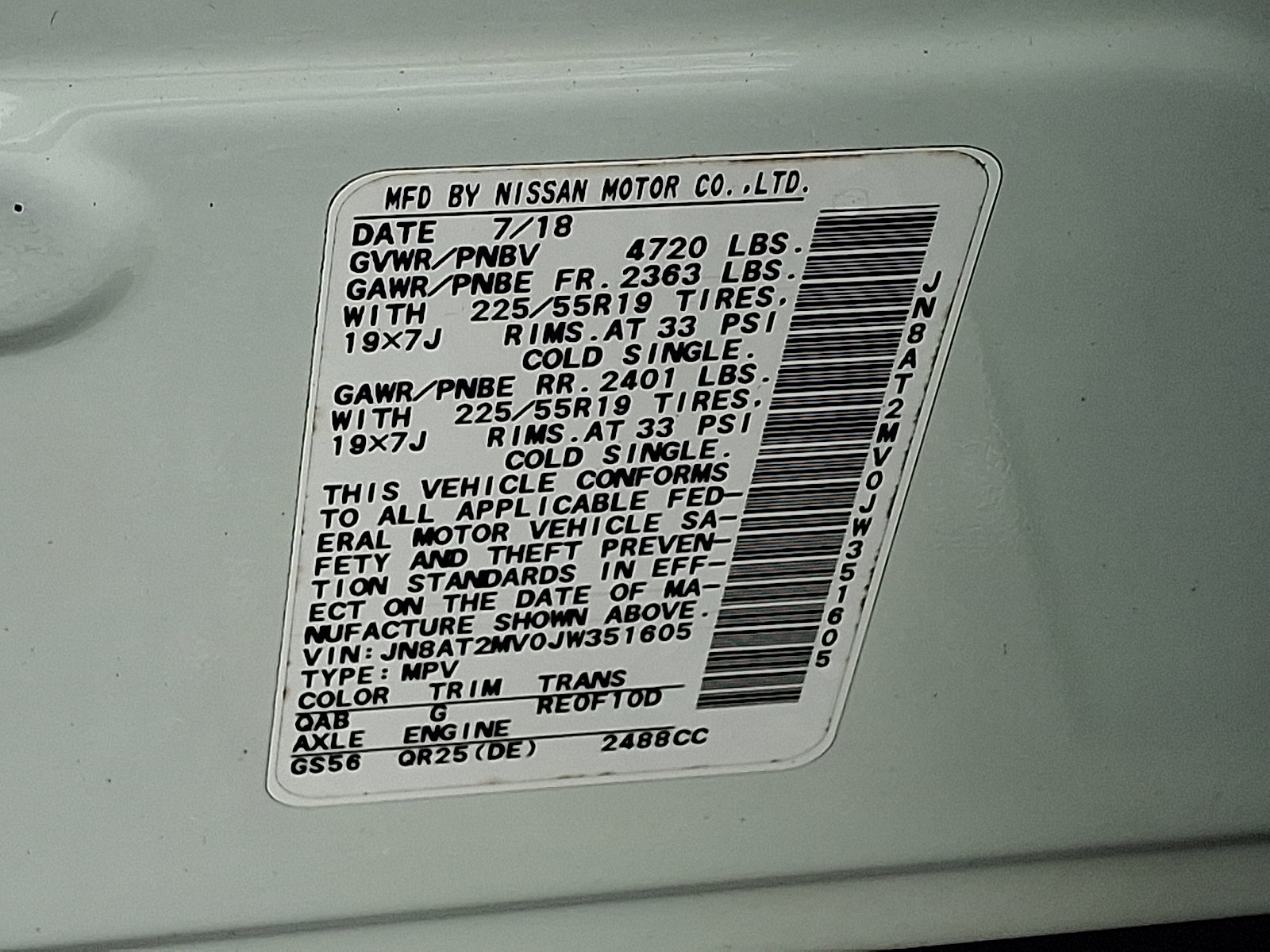 Used 2018 Nissan Rogue SL w/ Premium Package image 28