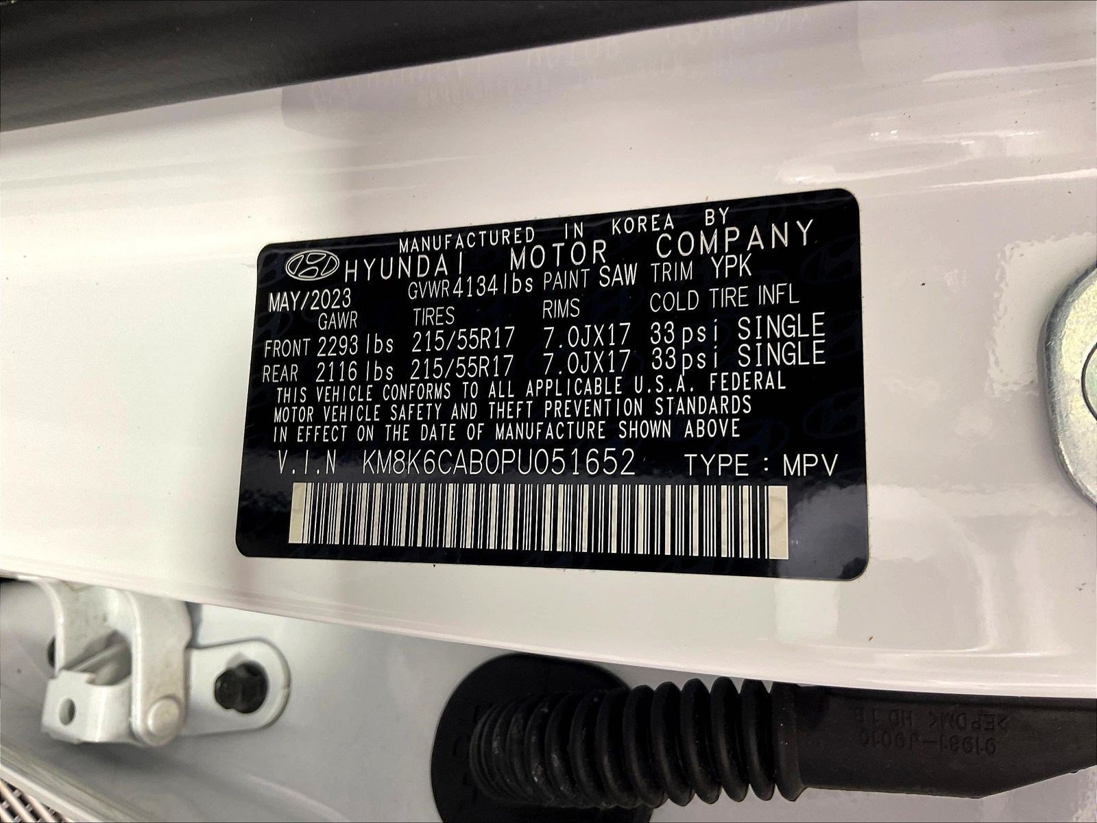 Certified 2023 Hyundai Kona SEL w/ Cargo Package AWD/4WD image 18