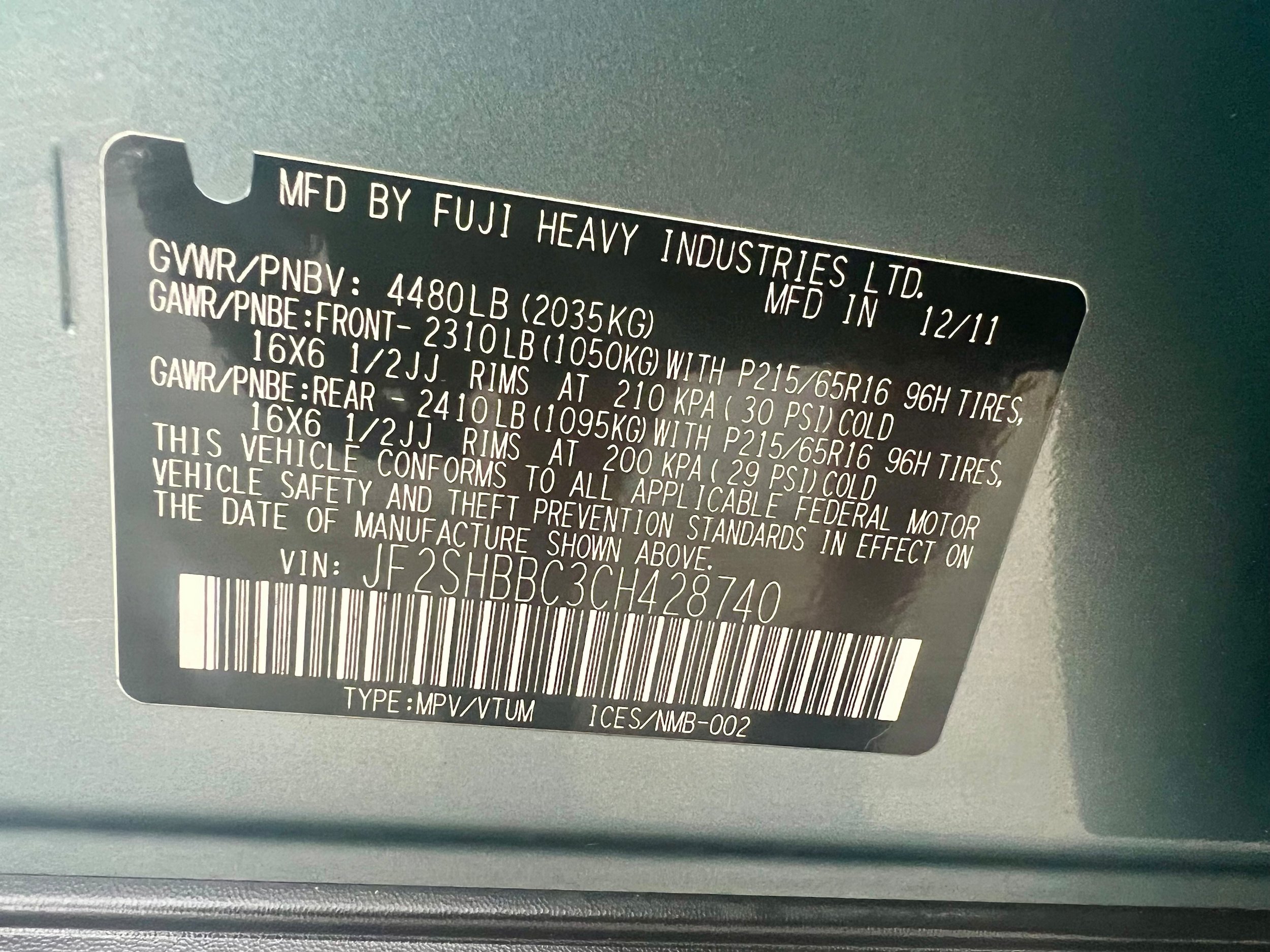 Used 2012 Subaru Forester 2.5X w/ Popular Pkg 3 AWD/4WD image 21
