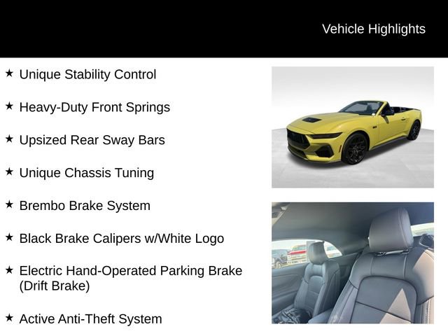 New 2025 Ford Mustang GT Premium w/ GT Performance Package image 14