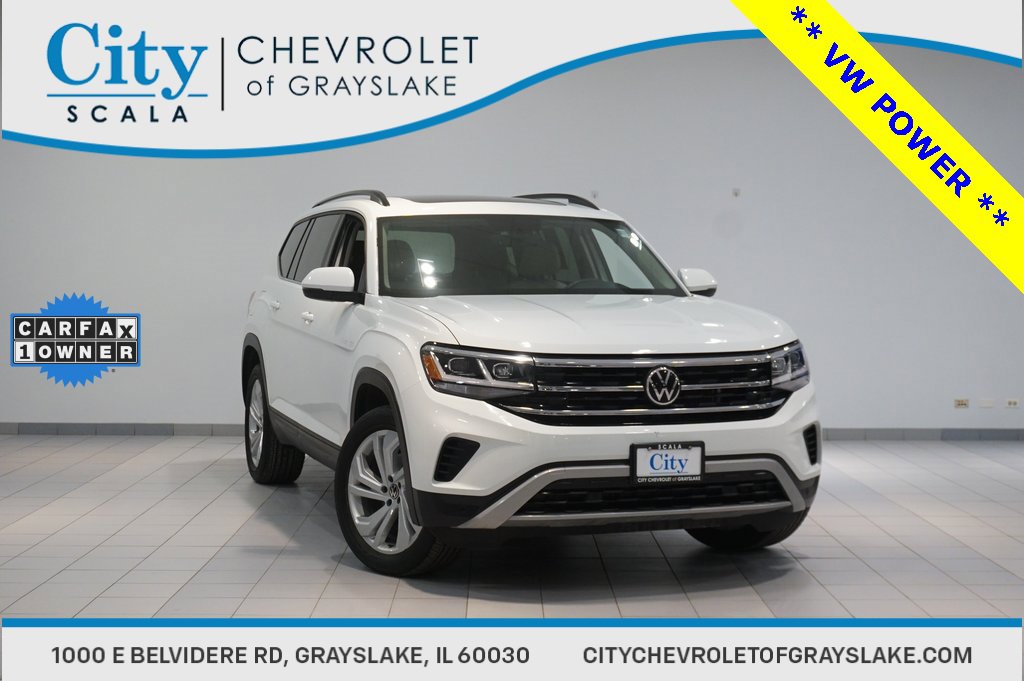 Used 2022 Volkswagen Atlas SE w/ Panoramic Sunroof Package image 1