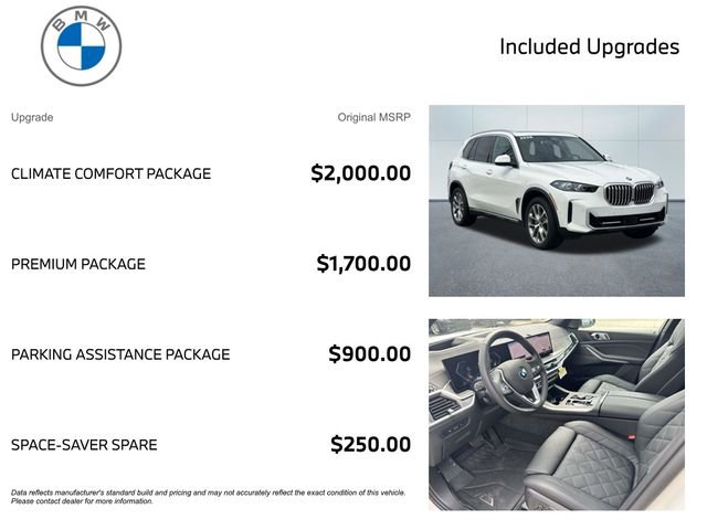 Used 2026 BMW X5 xDrive40i w/ Climate Comfort Package image 3