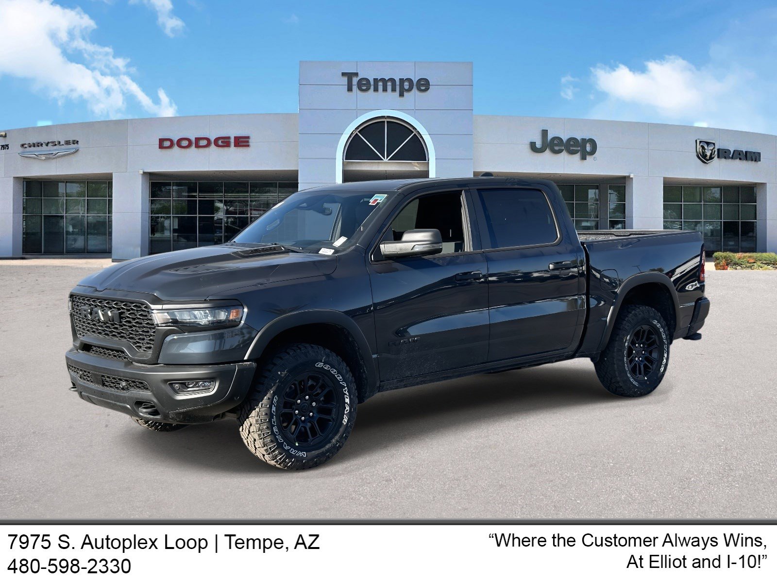 New 2026 RAM 1500 Rebel w/ Bed Utility Group AWD/4WD image 1