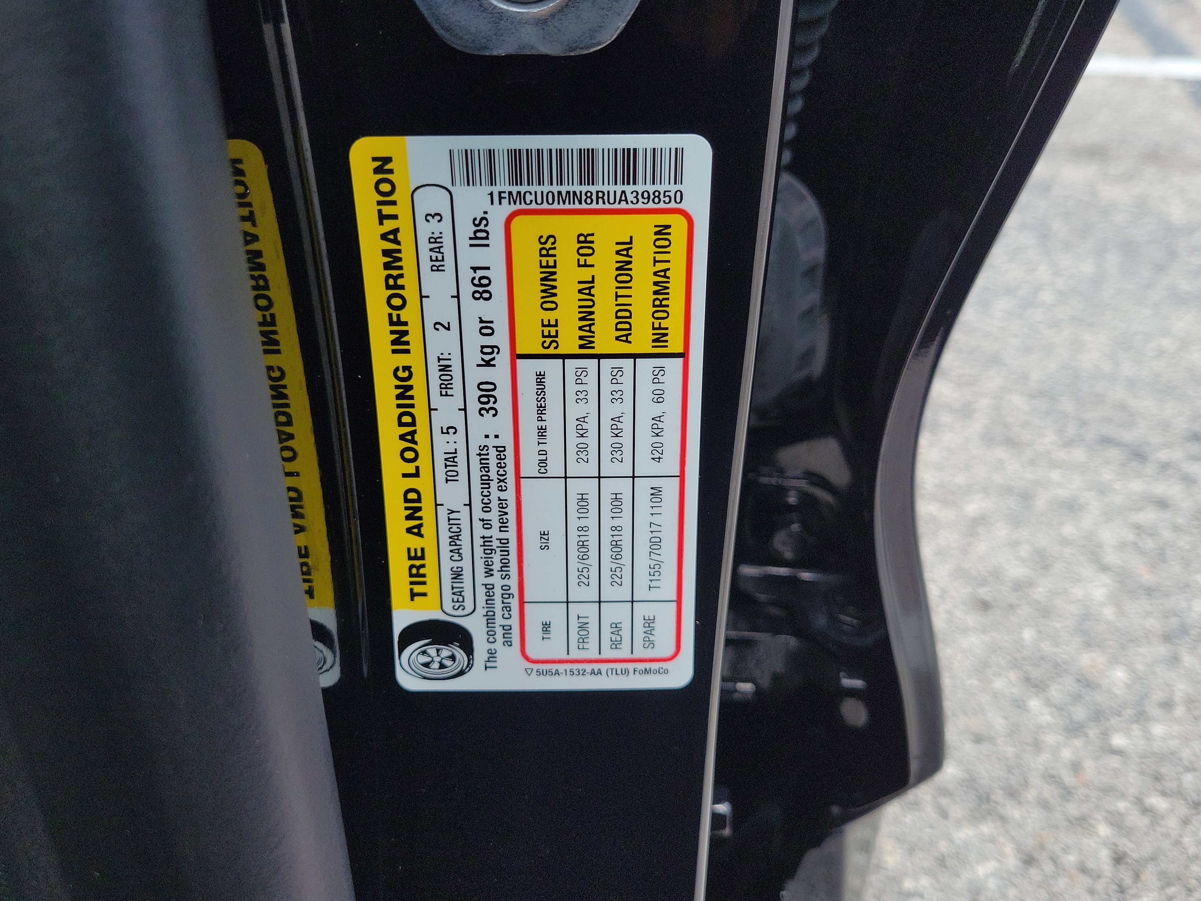Certified 2024 Ford Escape ST-Line w/ Tech Pack #1 FWD image 30