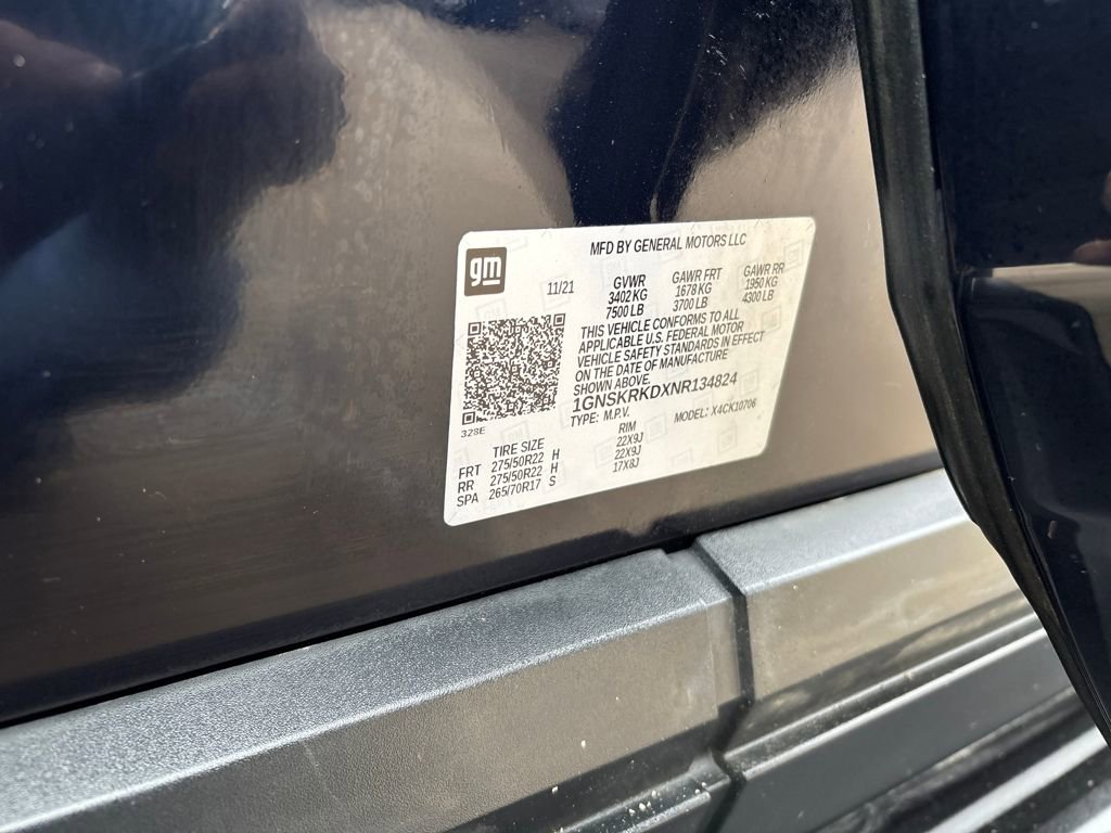 Used 2022 Chevrolet Tahoe RST w/ Luxury Package image 35