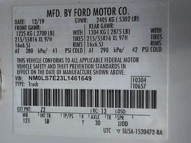 Used 2020 Ford Transit Connect XL FWD image 35