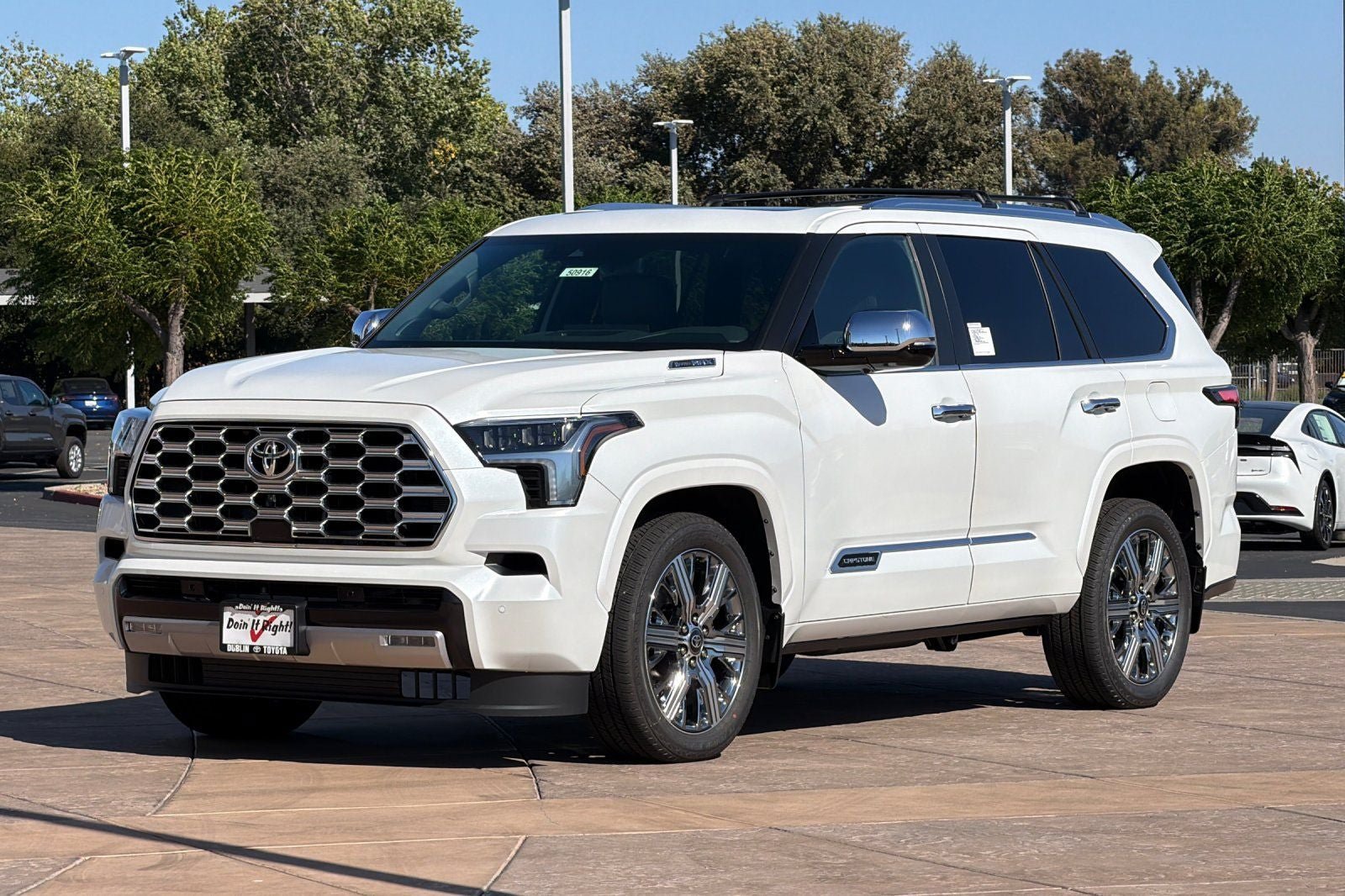 New 2026 Toyota Sequoia Capstone w/ TRD Performance Package (TMS) AWD/4WD image 8