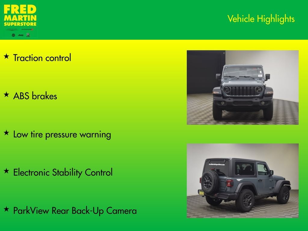 New 2026 Jeep Wrangler Sport AWD/4WD image 27