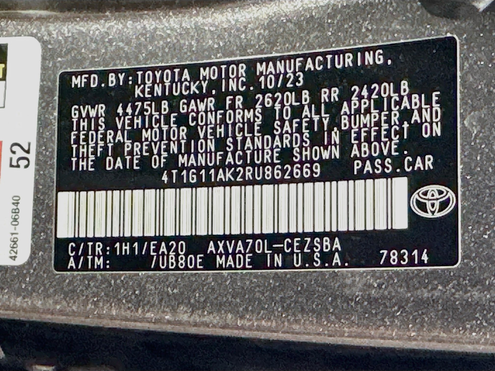Used 2024 Toyota Camry SE FWD image 12