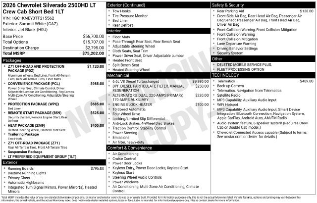 Used 2026 Chevrolet Silverado 2500 LT AWD/4WD image 20