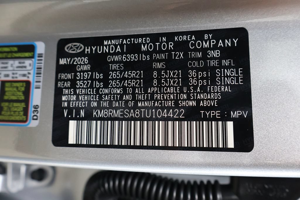 New 2026 Hyundai Palisade Calligraphy AWD/4WD image 38