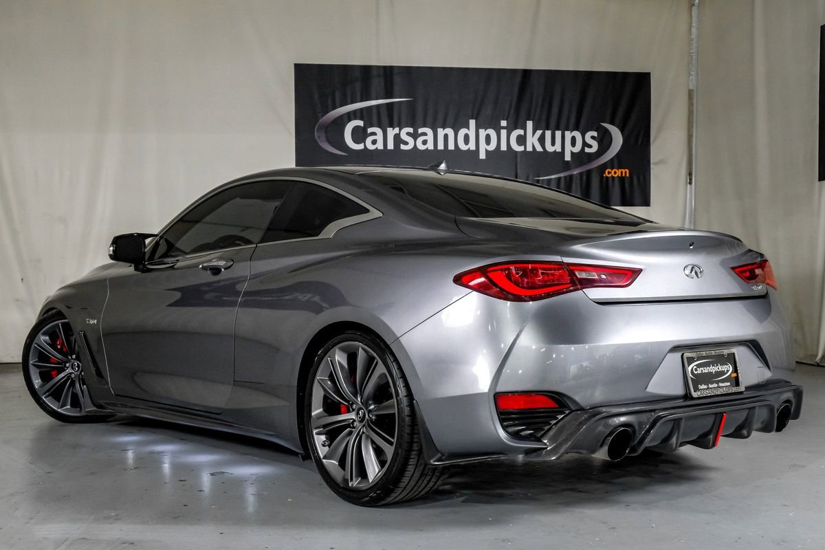 Used 2018 INFINITI Q60 Red Sport 400 w/ Sensory Package 3.0T Sport RWD image 9