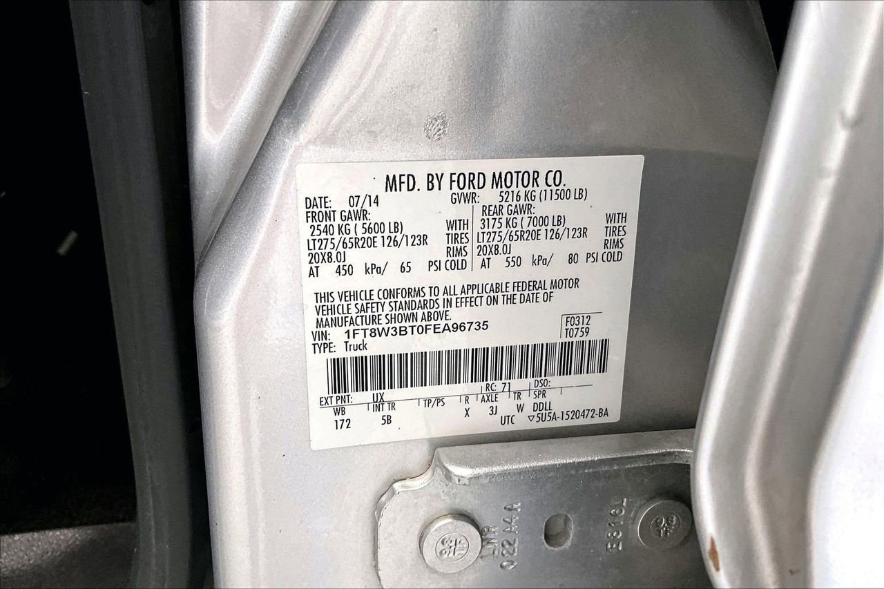 Used 2015 Ford F350 Lariat w/ Lariat Ultimate Package image 8