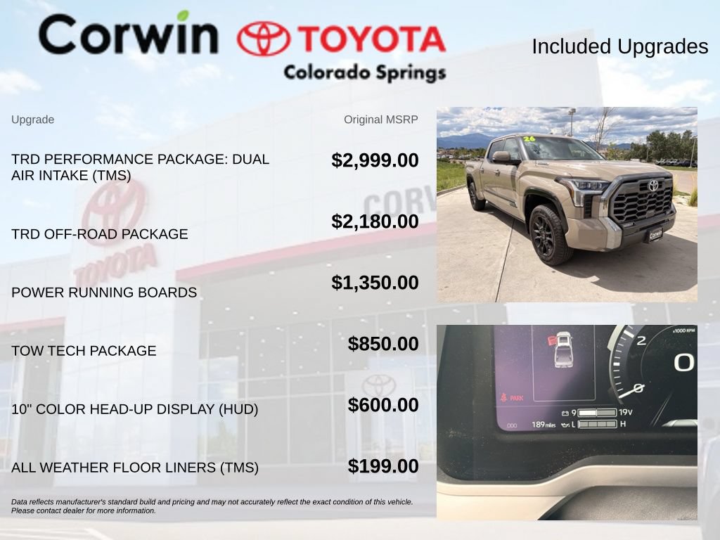 Used 2026 Toyota Tundra Platinum AWD/4WD image 4