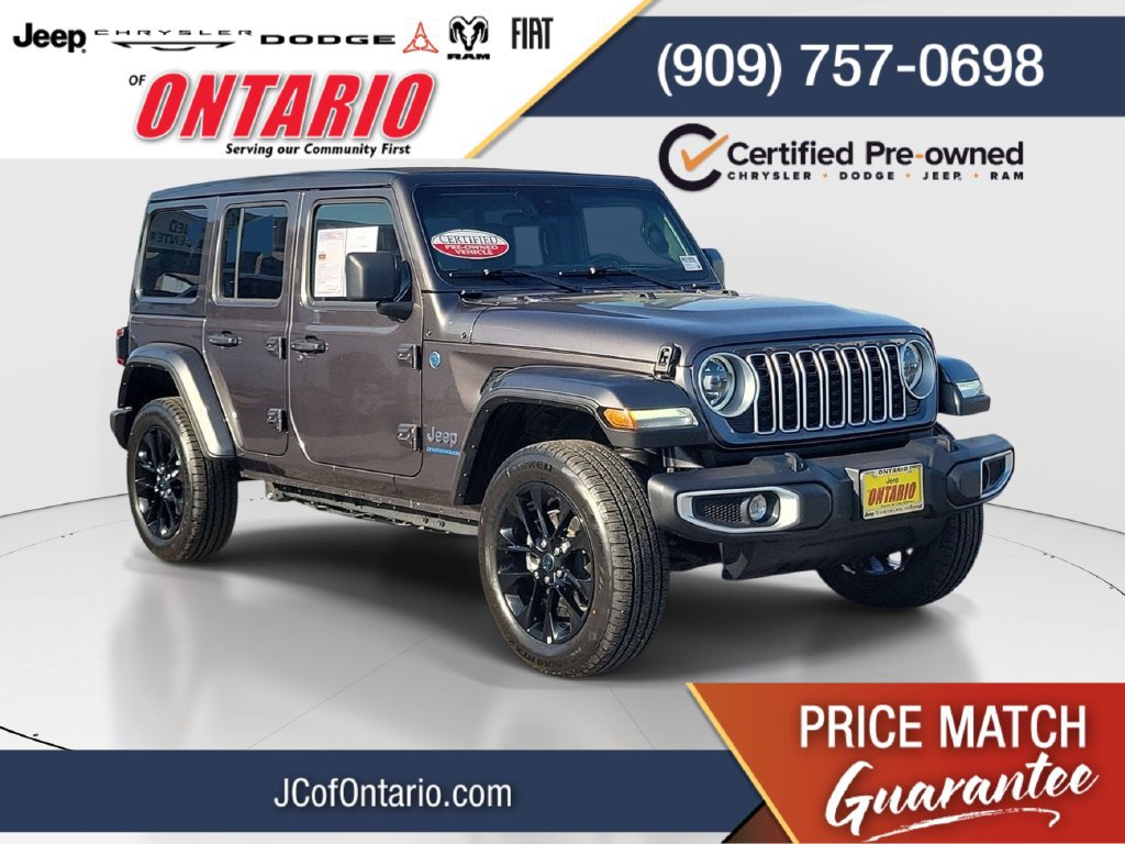 Certified 2025 Jeep Wrangler Unlimited Sahara w/ Safety Group
